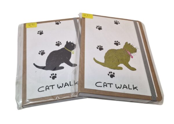 Notitieblokje - cat walk