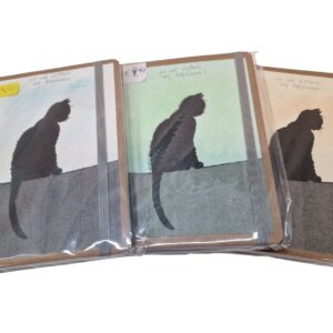 Notitieblokje - schuttingkat