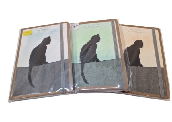 Notitieblokje - schuttingkat